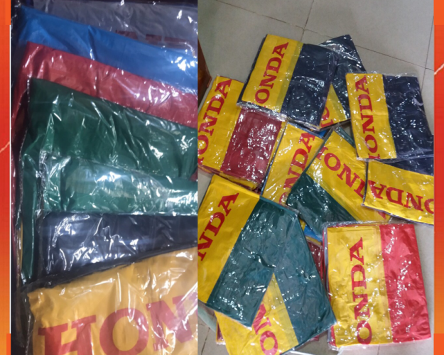 ÁO MƯA HONDA 1,4 m - 1,6 m
