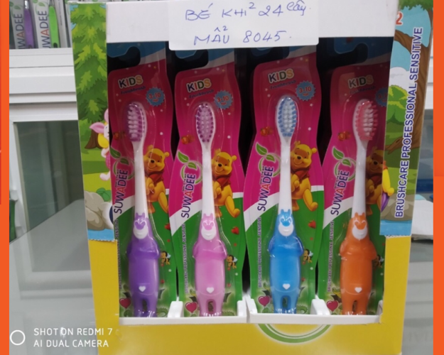 Bàn chải bé khỉ 24 cây