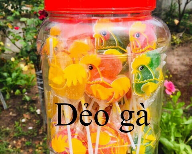 Kẹo dẻo gà